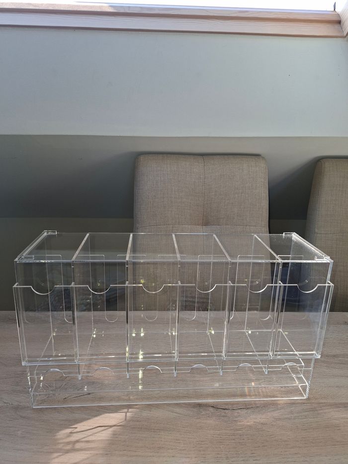 Distributeur en acrylique pour boosters Pokémon 6 emplacements de qualité premium - photo numéro 7