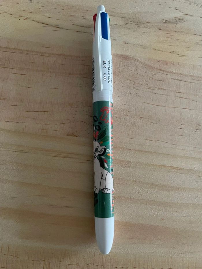 Stylo BIC 4 Couleurs Disney Le Roi Lion Simba - Neuf