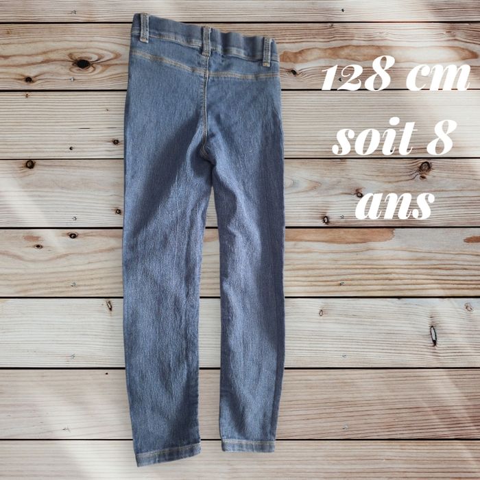Jegging bleu C&A 8 ans - photo numéro 2