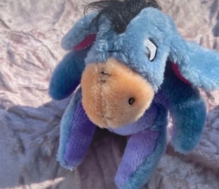 Peluche Bourriquet – 15 cm – Très bon état - photo numéro 8