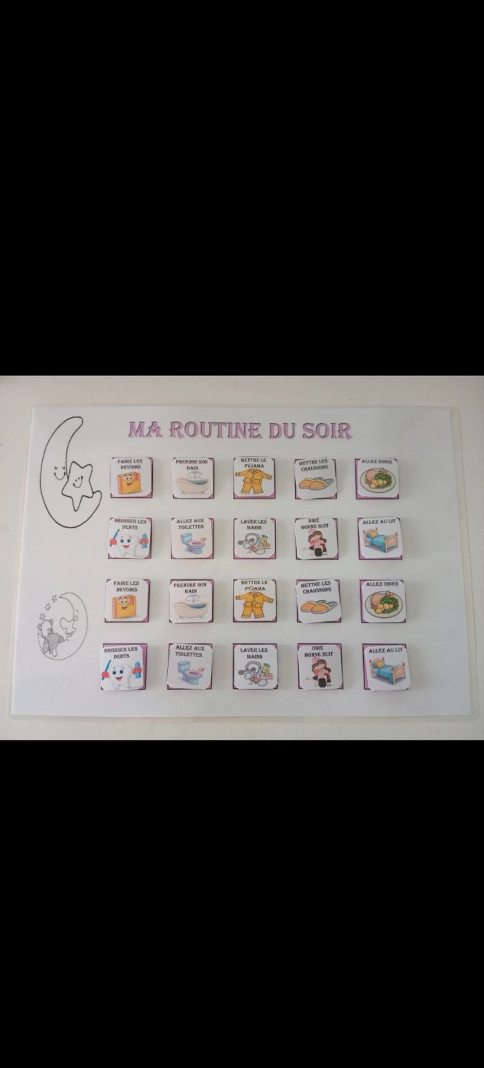 Conçu pour les filles ma routine du matin et du soir - photo numéro 2