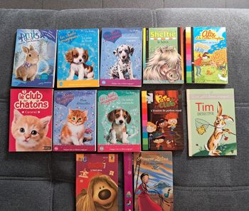 Lot de 12 livres pour enfants à partir de 7 ans