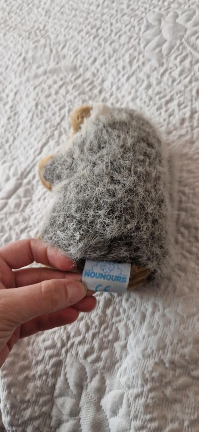 Peluche hérisson de marque Nounours - photo numéro 2