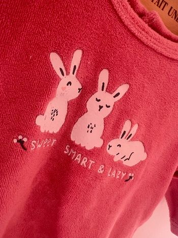 Pyjama velours 3mois