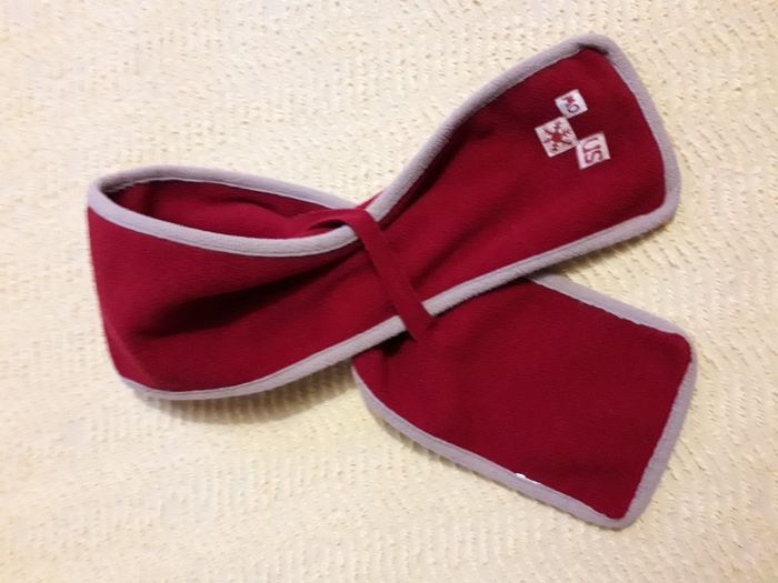 🧣 Superbe écharpe enfant rouge (89,5 cm) 🧣