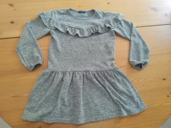 Robe gris chiné