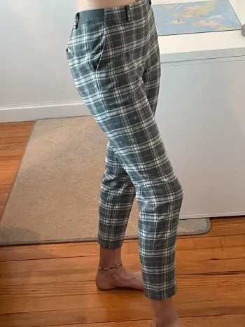 Pantalon carreaux Uniqlo Taille M