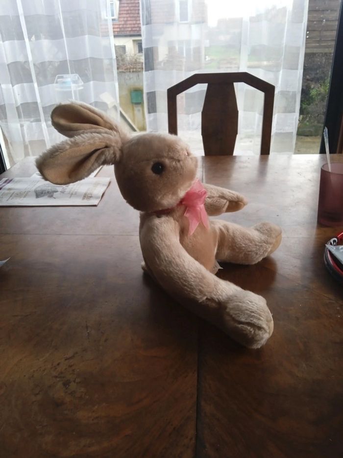 Peluche lapin - photo numéro 2