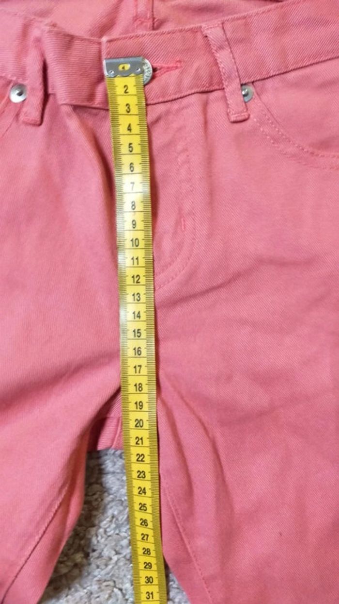 Jean rose Uniqlo, femme, Taille 38 - photo numéro 6