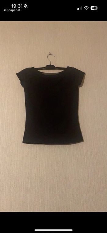 T-shirt noir