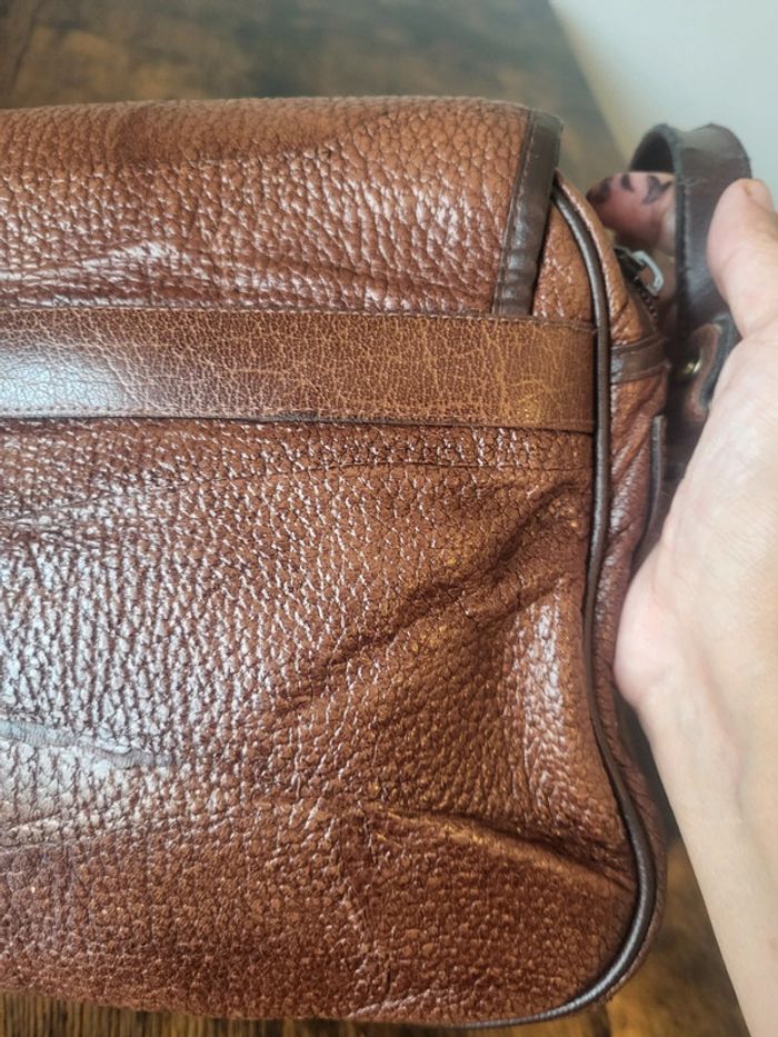 Sac a bandoulière cuir Vintage Dressing. - photo numéro 14