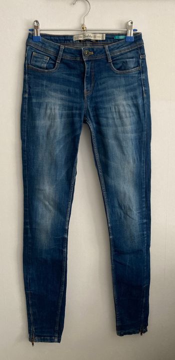jean Trafaluc skinny avec zip aux chevilles