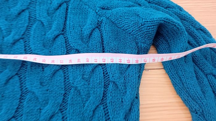 Robe pull bleu - photo numéro 6