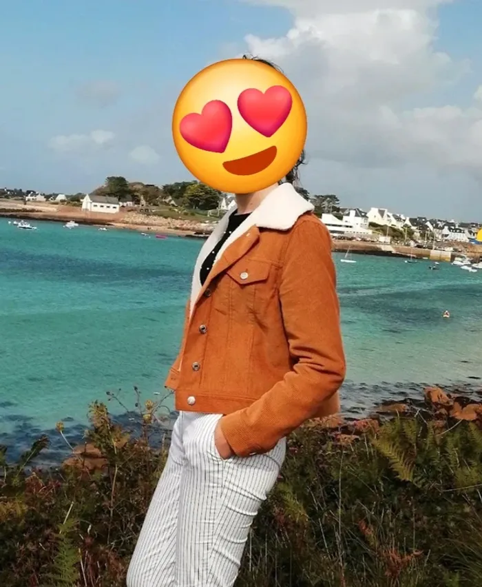 Veste camel Cache cache T36