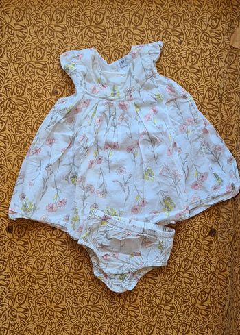 Ensemble robe/bloomer t6mois