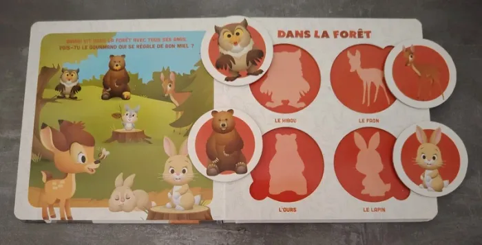 Livre Puzzle enfants imagier - Les animaux - photo numéro 3