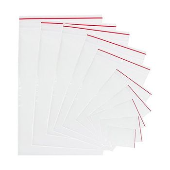 200 Sachets Zip 8x12 cm Transparent Alimentaire – Congélation – Bijoux – Graines – Visserie