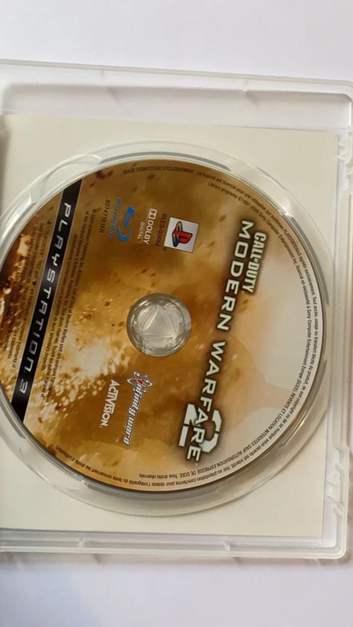 call of duty modern warfare 2 ps3 - photo numéro 3