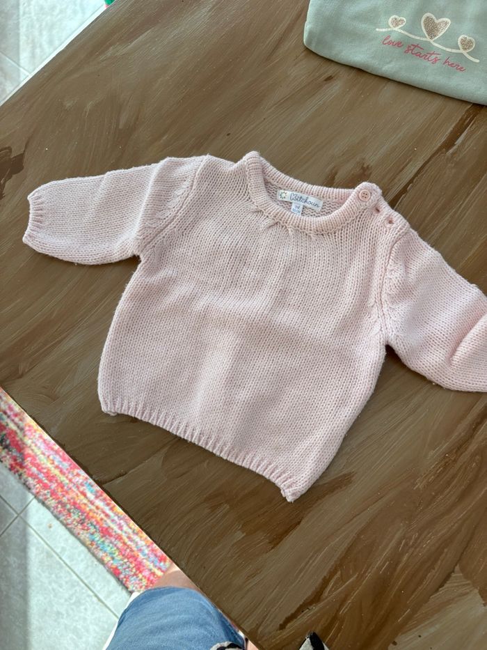 Lot 2 pull 3 mois hiver - photo numéro 2