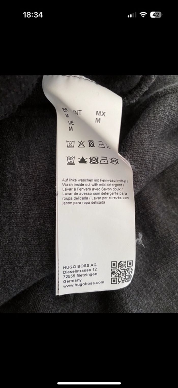 Pull Hugo Boss homme M - photo numéro 5