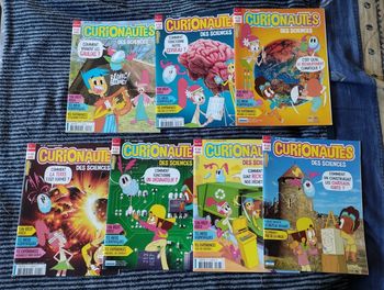 Lot 7 Magazines Curionautes 2020