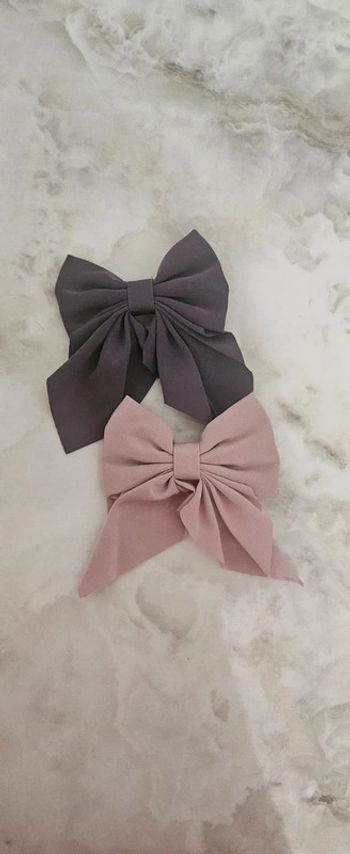Lot de barrettes à noeud