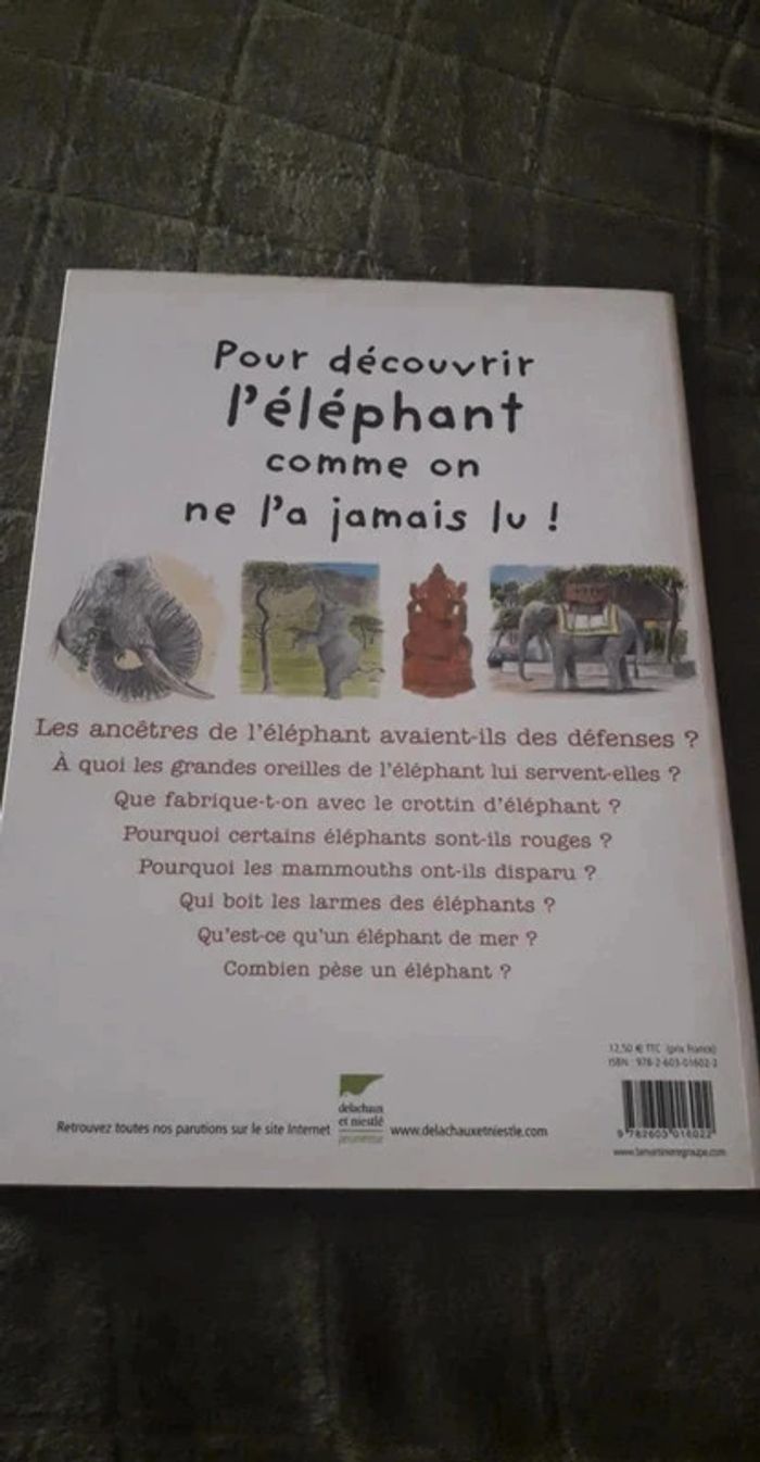 Superbe lot d' ouvrages animalier / Le Tigre / L' éléphant / Jeunesse. - photo numéro 4