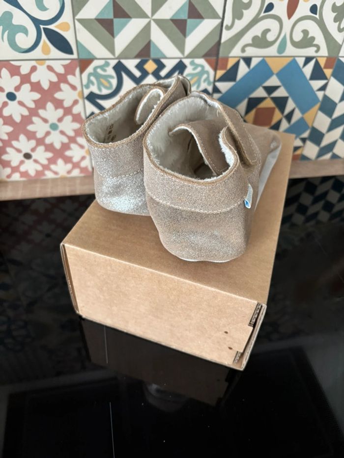 Chaussons Robeez pôle Nord or et bronze 30-31 - photo numéro 6