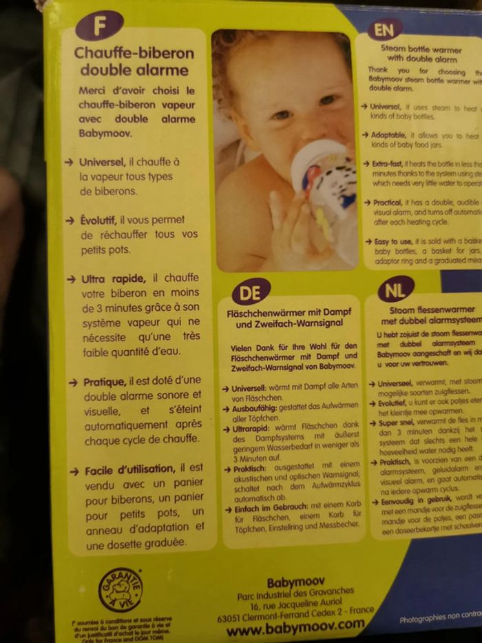 Chauffe biberon babymoov - photo numéro 3