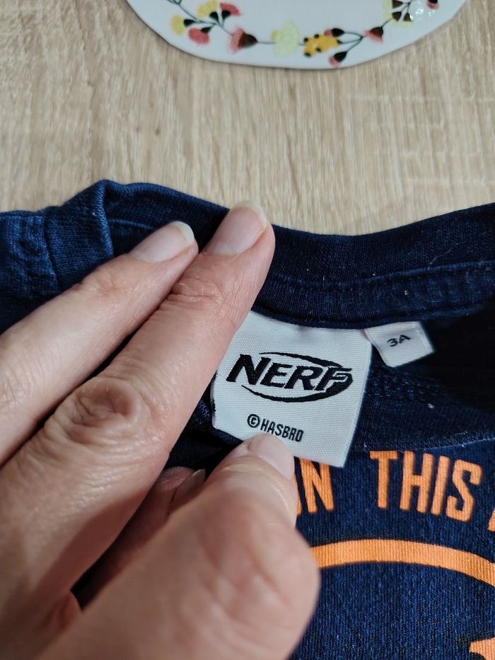 Lot de 3 t-shirts manches longues garçon 3ans tao,in extenso,nerf - photo numéro 5