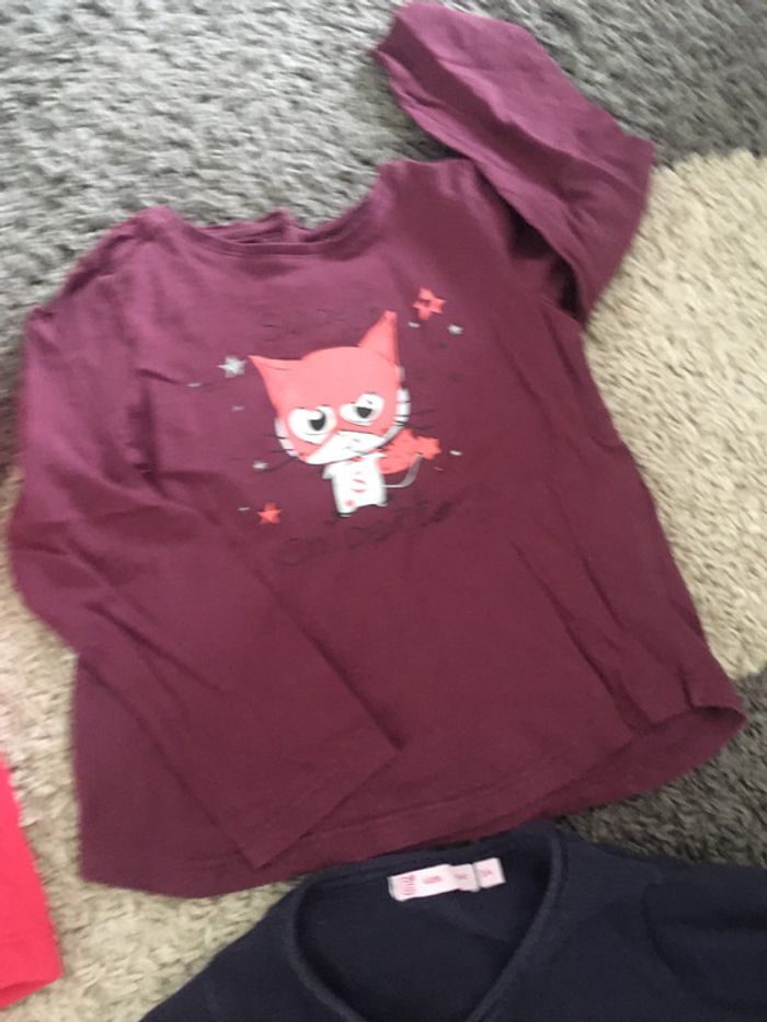 Lot de tee-shirts manches longues - photo numéro 3