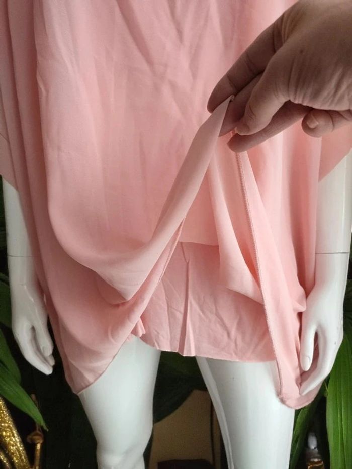 Tunique oversize rose clair - photo numéro 2