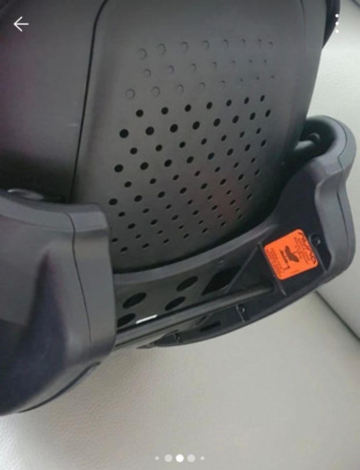 Cosy nuna noir et sa base isofix et adaptateur poussette - photo numéro 5