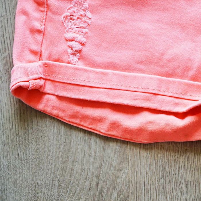 Daysie Denim Mini Short Jeans Rose Passion Femme Vintage Exclusive Collection (Taille 42) - photo numéro 3