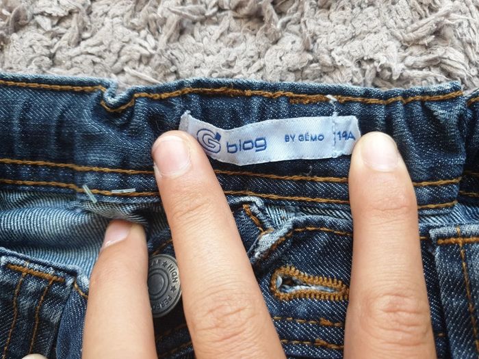 Jean gémo brut taille 14 ans - photo numéro 2