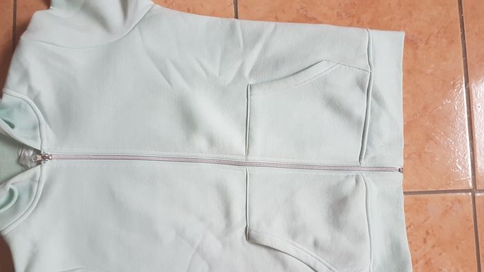 Gilet polaire à capuche femme 34-36 vert Primark - photo numéro 2