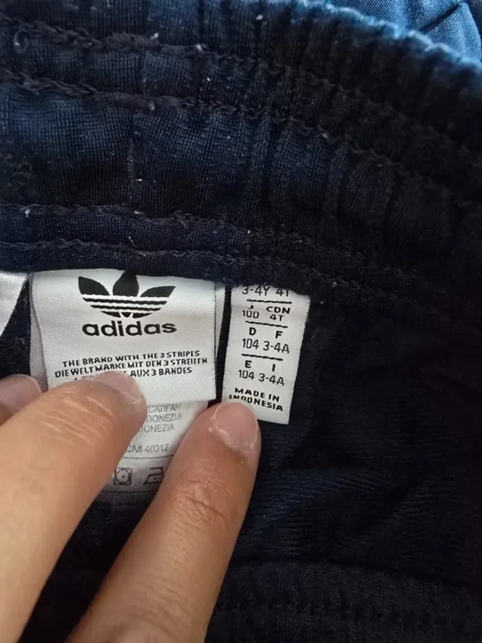 Ensemble jogging adidas bleu marine - photo numéro 3