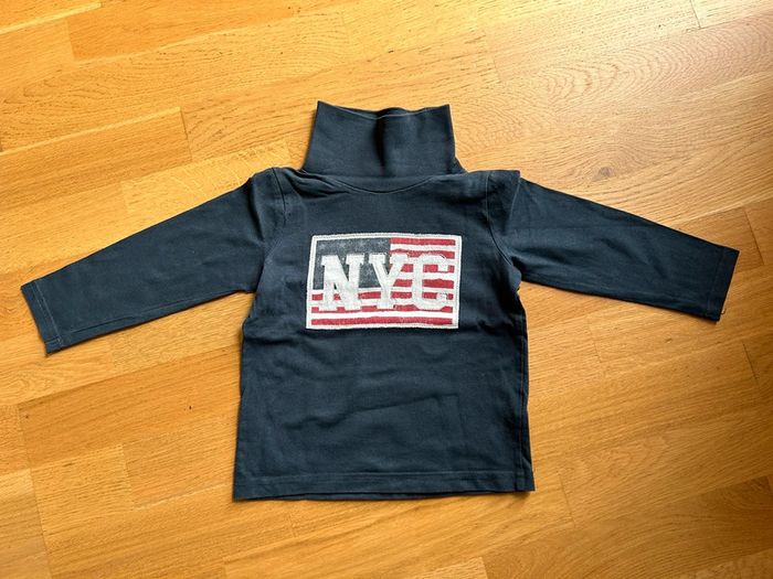Sous pull col roulé NYC garçon TAO idéal pour ski/hiver