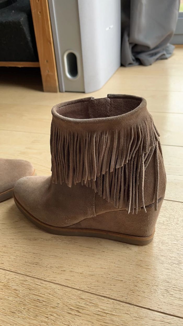Bottines compensées - photo numéro 3