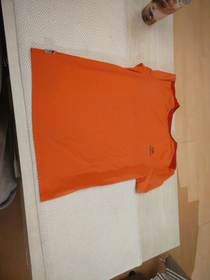 Tee shirt kalenji orange 14 ans