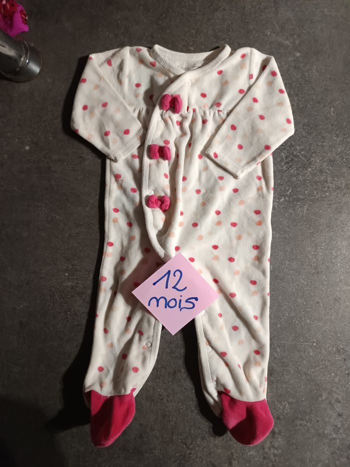 Pyjama noeuds 12 mois