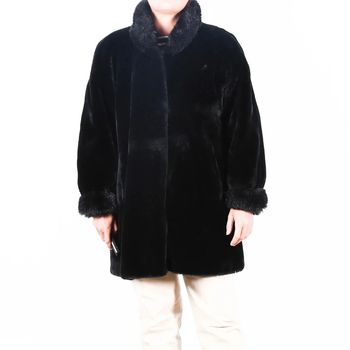 Fausse fourrure vintage 80's en moumoute toute douce (#240691)