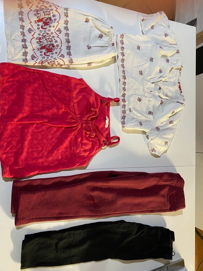 Lot de 6 vêtements taille 6 ans fille