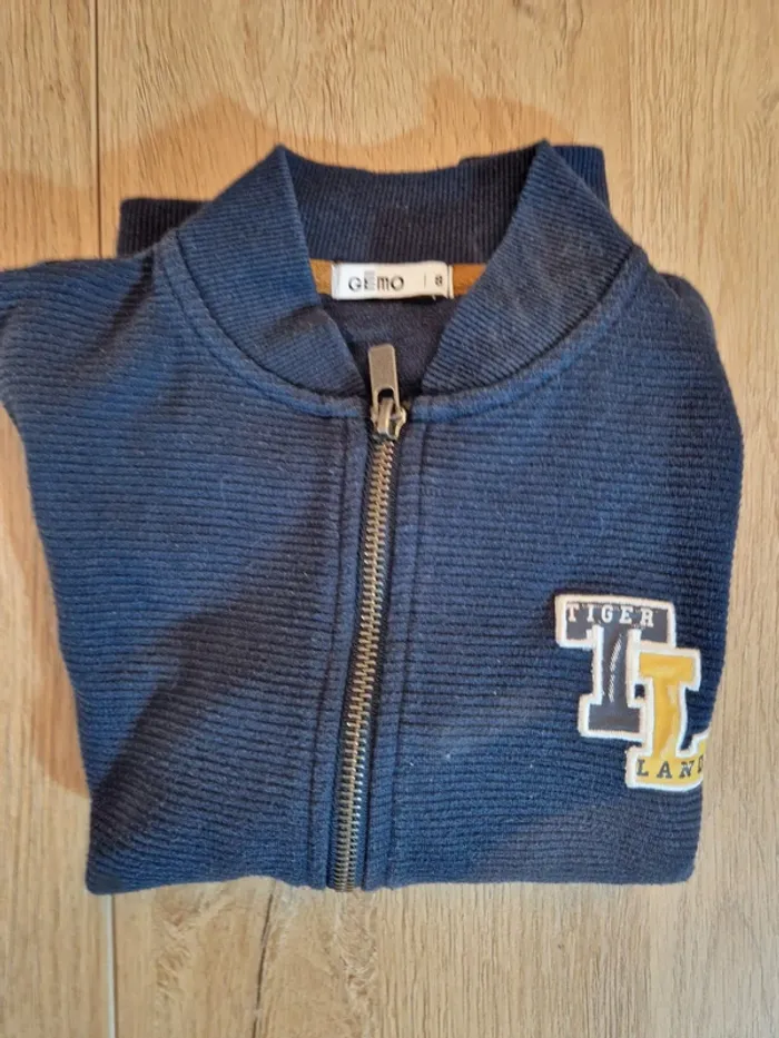 Gilet zippé Gemo garçon 8 ans - photo numéro 3