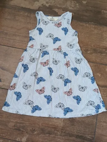 Robe sans manche Fille 4/6 ans Papillons H&M
