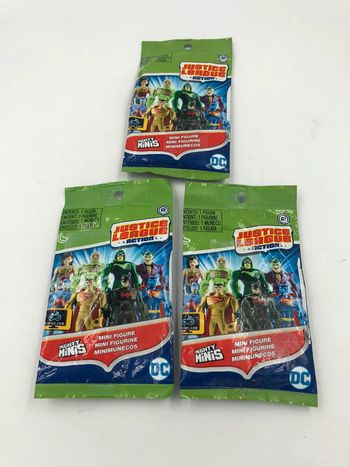 Lot de 3 sachet mystère Migthy Minis justice League action Neuf