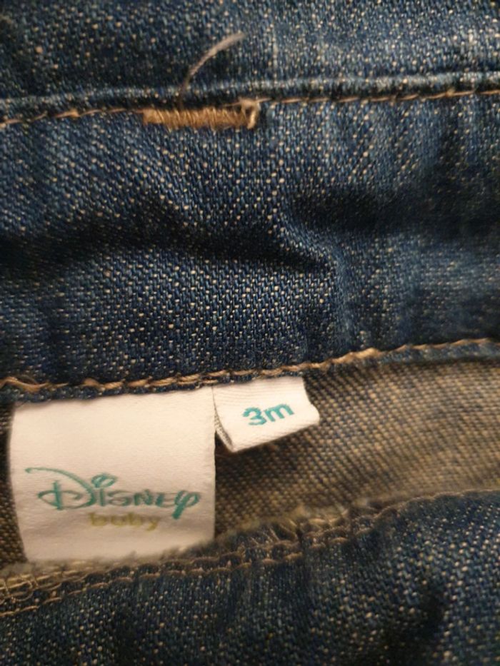 Salopette Disney en denim Taille 3 mois - photo numéro 8