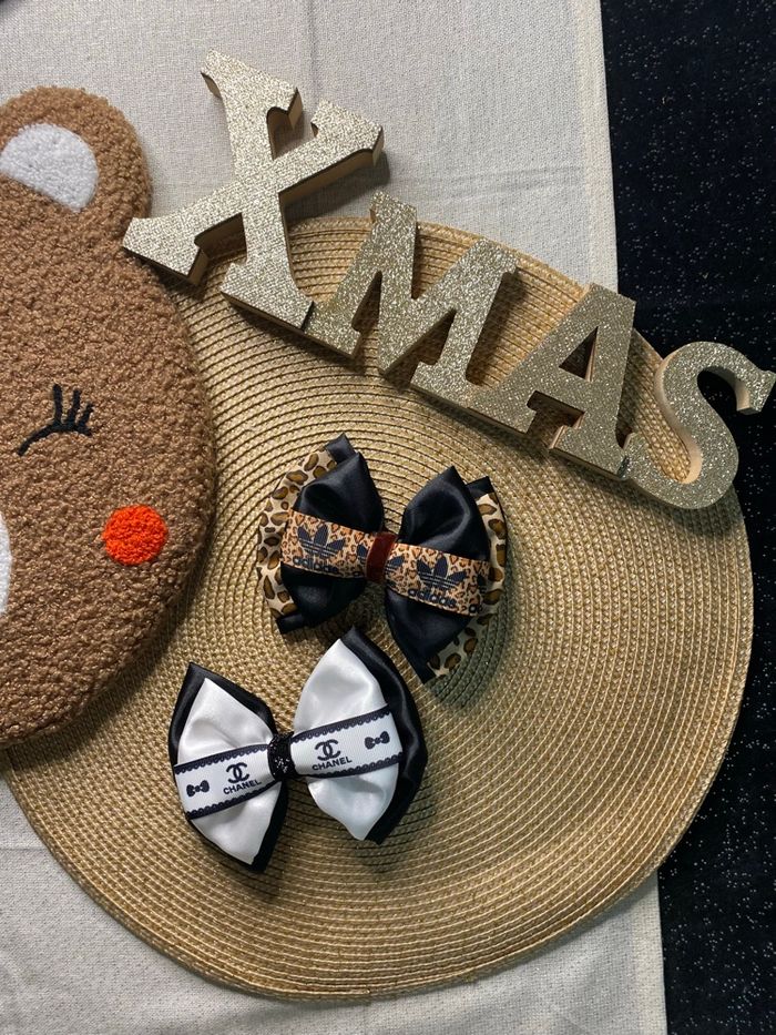 Pinces à cheveux , barrette noeud