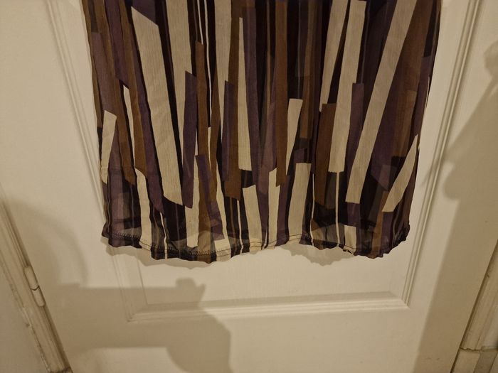 Robe Maxi Longue Estivale à Imprimé Géométrique - photo numéro 4