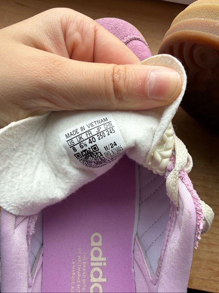 Adidas gazelle rose - photo numéro 6